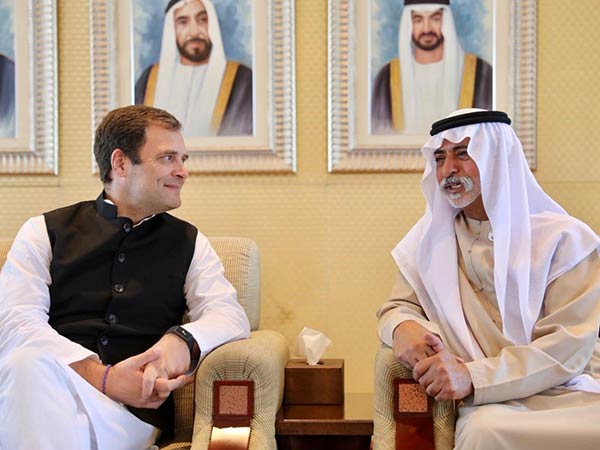 Rahul Gandhi tweet about sheikh nahyan bin mubarak al nahyan Rahul Gandhi tweet about sheikh nahyan bin mubarak al nahyan
