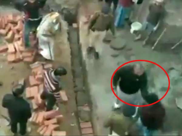 Rjd mla prahlad yadav slaps a man in suryagarha, bihar over a land dispute matter Rjd mla prahlad yadav slaps a man in suryagarha, bihar over a land dispute matter