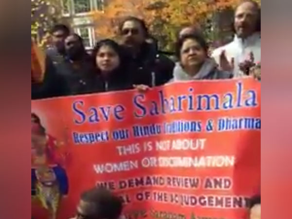 Struggle in the united states on Sabarimala Issue Struggle in the united states on Sabarimala Issue