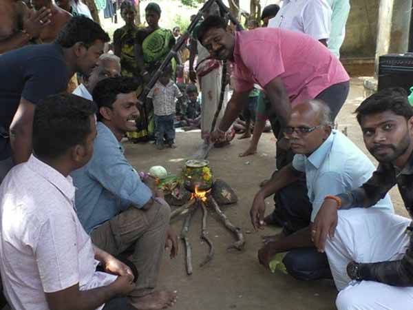 Samathuva pongal celebration Tribes people Samathuva pongal celebration Tribes people