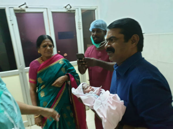 Seeman blessed with male baby Seeman blessed with male baby