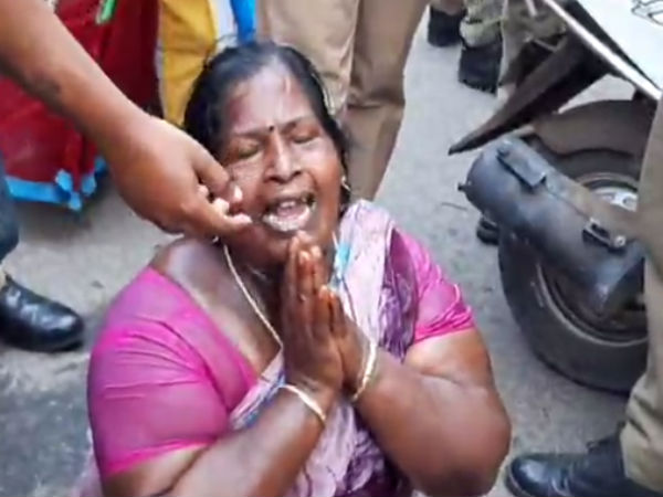 nagercoil womans bid to self immolation nagercoil womans bid to self immolation