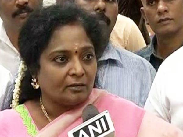 Tamilisai Soundararajan welcomes ECI decision to halt Thiruvarur by-election Tamilisai Soundararajan welcomes ECI decision to halt Thiruvarur by-election