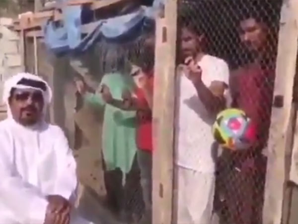 இந்தியர்களை அடித்த அரபு நாட்டவர்