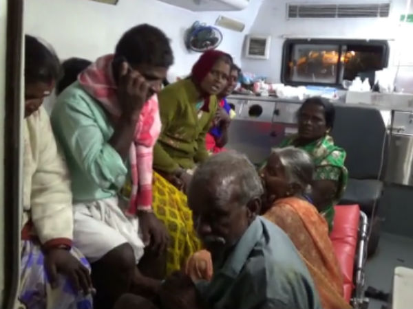வலியால் அலறினர்