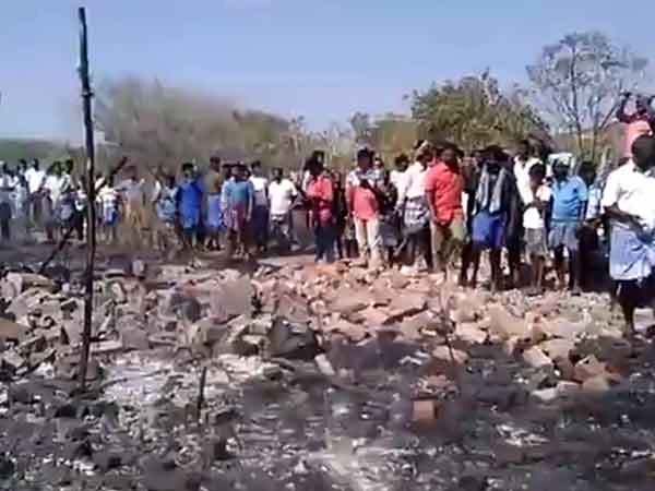 Thirunelveli - Sattur Crackers Factory blast: 5 people died in the unexpected accident Thirunelveli - Sattur Crackers Factory blast: 5 people died in the unexpected accident