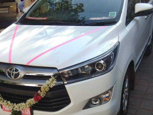 Innova car presented by ADMK to Madhusoodhanan Innova car presented by ADMK to Madhusoodhanan