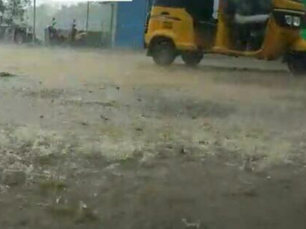 Rainfall in the inner districts of Tamil Nadu Meteorological Center Report Rainfall in the inner districts of Tamil Nadu Meteorological Center Report