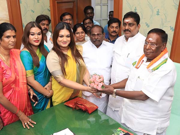 manila congress general secretary apsara reddy meet cm manila congress general secretary apsara reddy meet cm