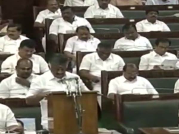 Tamilnadu Budget 2019: Rs.8,884 Cr for Tamilnadu Police Department says OPS Tamilnadu Budget 2019: Rs.8,884 Cr for Tamilnadu Police Department says OPS