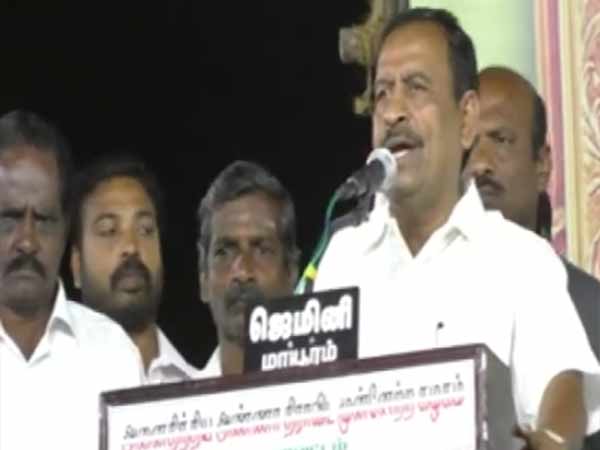 பழமொழி சொன்ன அமைச்சர்