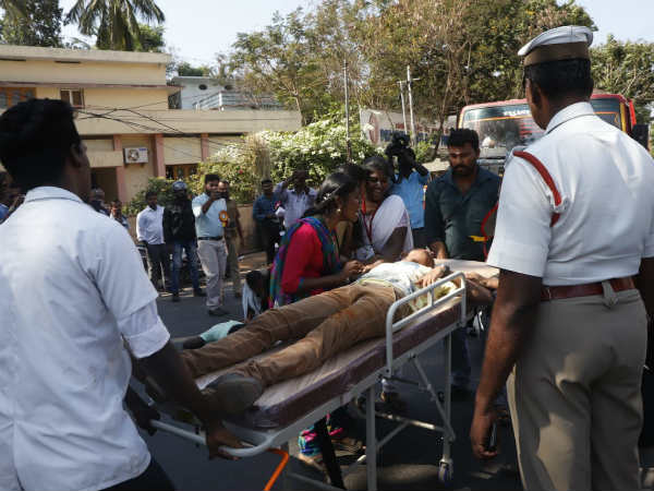 police enacts accident scene in nagercoil police enacts accident scene in nagercoil