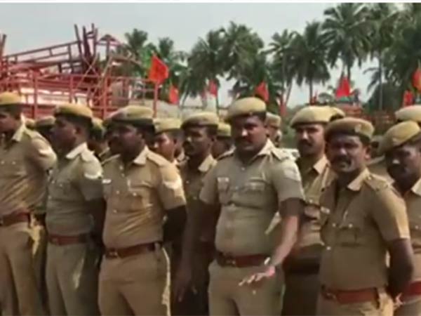 Highest Security Arrangements For Prime Minister Narendra Modi in Tirupur Highest Security Arrangements For Prime Minister Narendra Modi in Tirupur