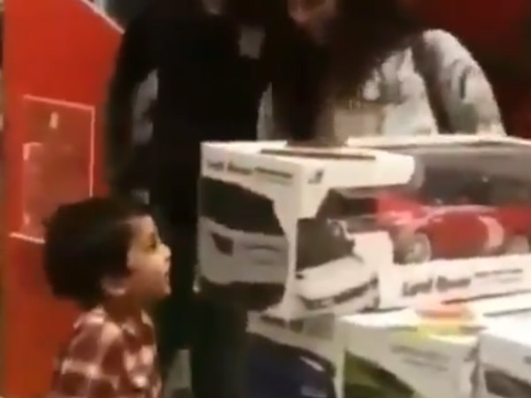 Actor Ajiths son Advik shops with his mother Shalini Actor Ajiths son Advik shops with his mother Shalini