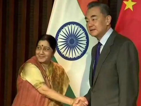 External Affairs Minister Sushma meets her Chinese counterpart amidst attack in Pakistan External Affairs Minister Sushma meets her Chinese counterpart amidst attack in Pakistan