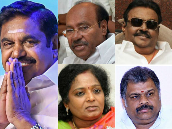 ADMK and Alliance competition list ADMK and Alliance competition list