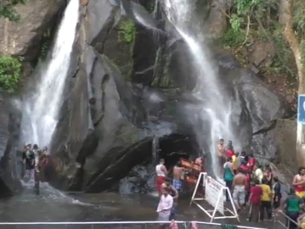 Rainfall in Nellai Surrounding Area; Water started Pouring in Courtallam Falls Rainfall in Nellai Surrounding Area; Water started Pouring in Courtallam Falls