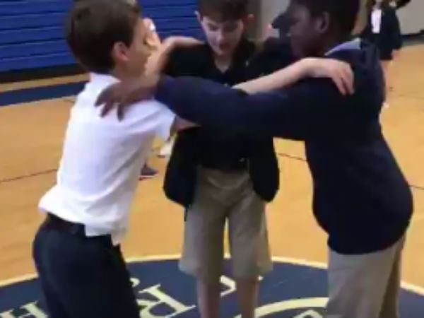 the triangledance is viral in social medias the triangledance is viral in social medias