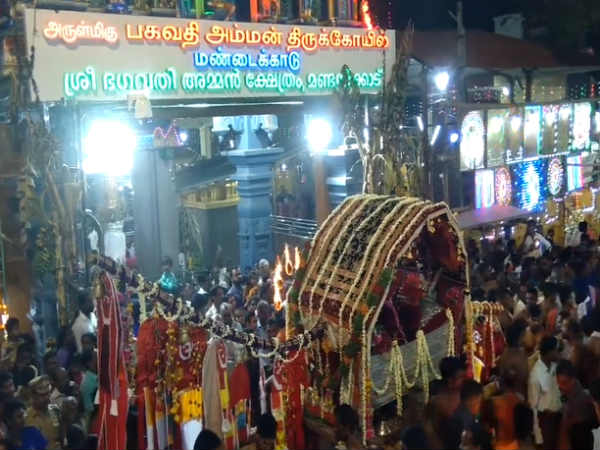 mandaikadu bhagavathi amman temple masikodai festival over mandaikadu bhagavathi amman temple masikodai festival over