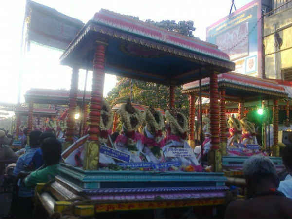 அறுபத்து மூவருக்கு காட்சி தரும் கபாலீஸ்வரர்