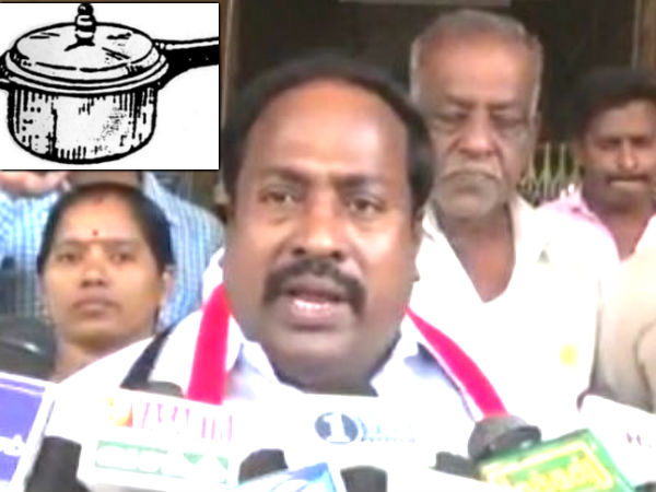 Cooker symbol allocated for Nirmala devis advocate Cooker symbol allocated for Nirmala devis advocate