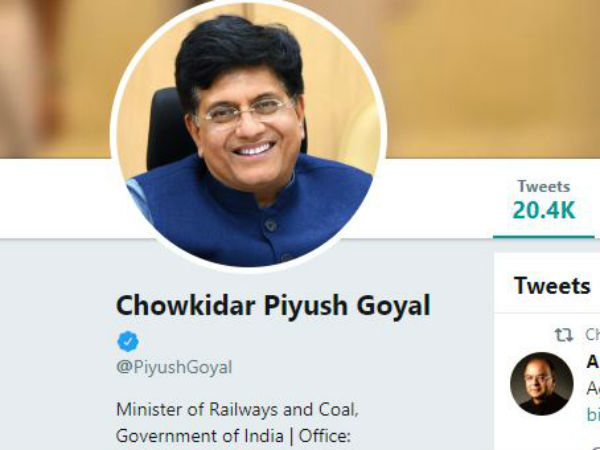 BJP leaders changes their name in twitter BJP leaders changes their name in twitter