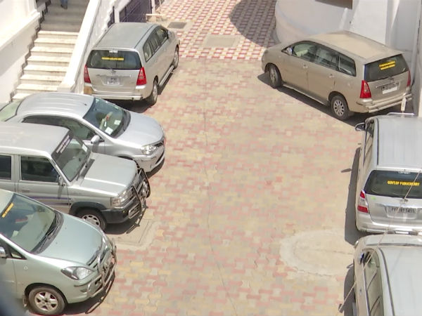 puducherry ministers handover their govt cars puducherry ministers handover their govt cars