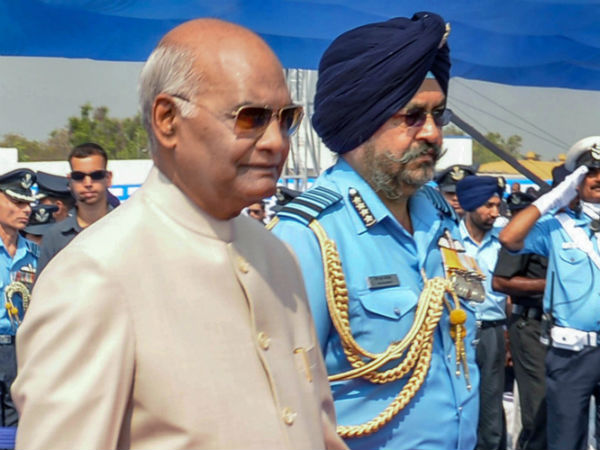 Indian Air force is ready for any challenge: President Ramnath Kovind Indian Air force is ready for any challenge: President Ramnath Kovind