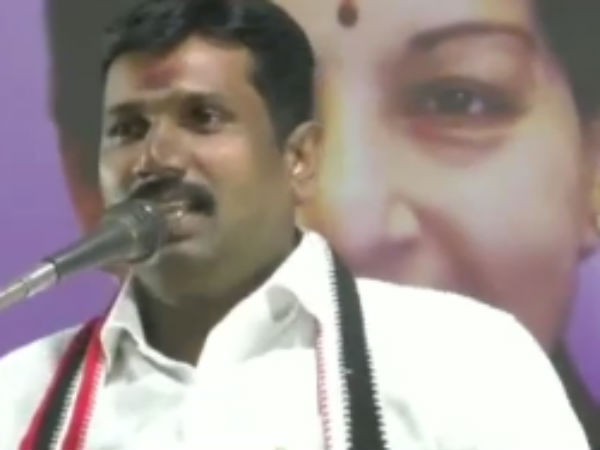 ADMK Candidate speaks in 4 languages in election propaganda ADMK Candidate speaks in 4 languages in election propaganda