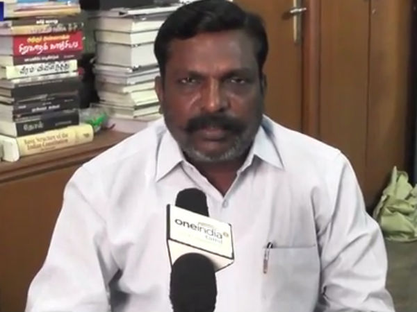 தொல். திருமாவளவன் போட்டி