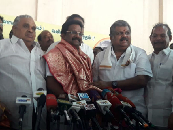 Lok Sabha Elections 2019: Tamil Maanila Congress will announce its candidate for Tanjore today Lok Sabha Elections 2019: Tamil Maanila Congress will announce its candidate for Tanjore today