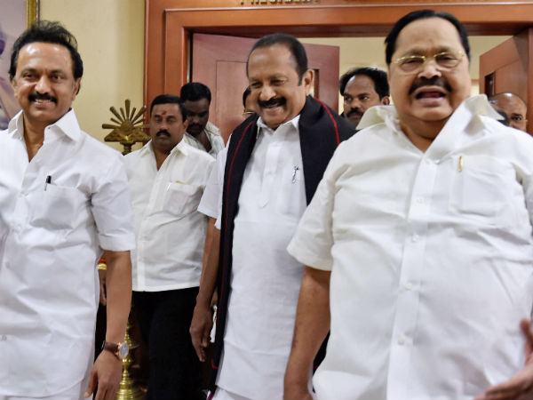 திமுக கூட்டணி அமைத்து