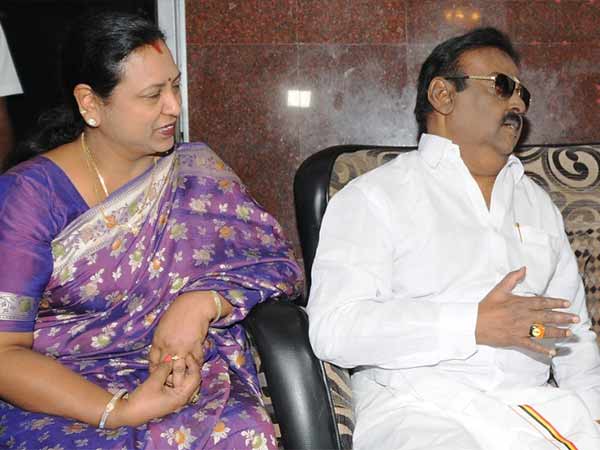 CM Edappadi Palanisamy meet Vijayakant in his home CM Edappadi Palanisamy meet Vijayakant in his home