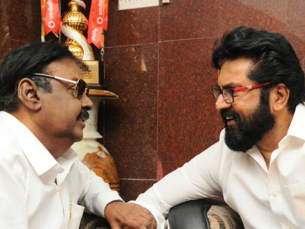 Why Sarathkumar met Vijayakanth Why Sarathkumar met Vijayakanth