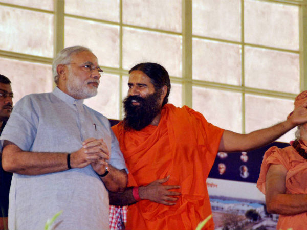 Baba ramdev u turn : support again modi and calls vote for BJP Baba ramdev u turn : support again modi and calls vote for BJP