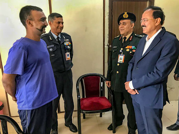 Wing Commander Abhinandan Varthaman transfered from Srinagar airbase Wing Commander Abhinandan Varthaman transfered from Srinagar airbase