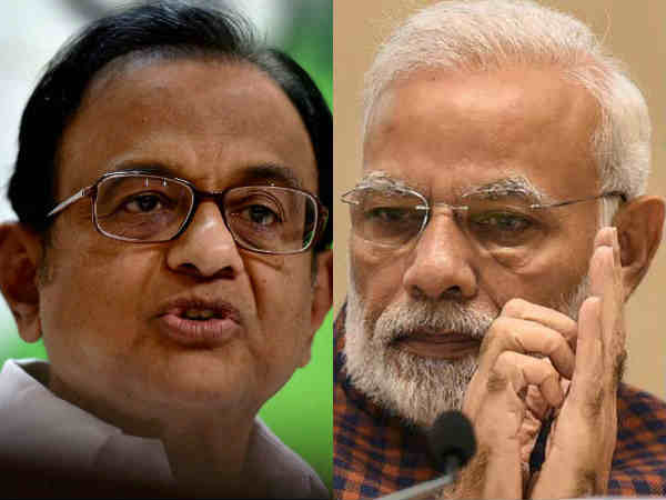 P.Chidambaram tweet about PM Narendra Modi P.Chidambaram tweet about PM Narendra Modi