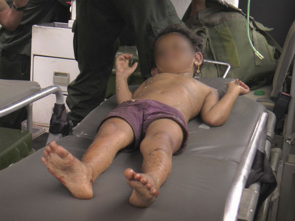 srilanka army rescue human bomber child from east srilanka army rescue human bomber child from east