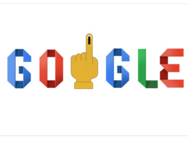 Google comes up with Doodle on Elections Google comes up with Doodle on Elections