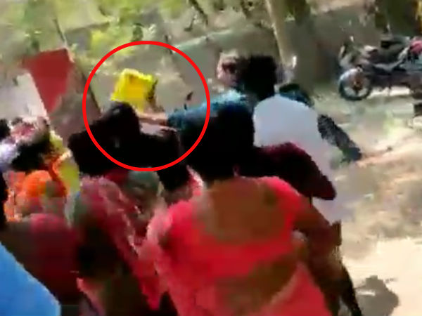 Rowdy sheeter wife, try to self immolation Rowdy sheeter wife, try to self immolation