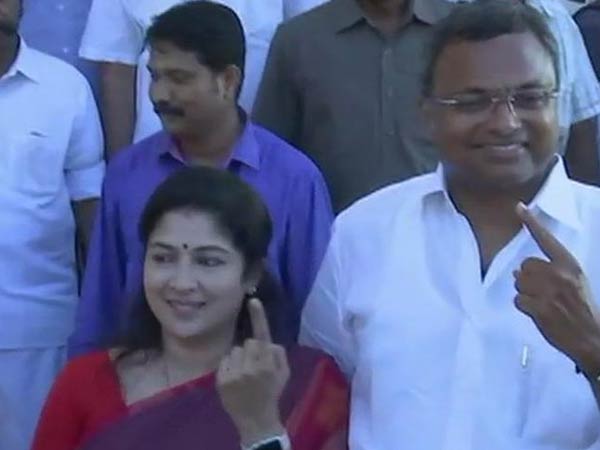our alliance will have handsome victory in tamilnadu-Karthi Chidambaram our alliance will have handsome victory in tamilnadu-Karthi Chidambaram