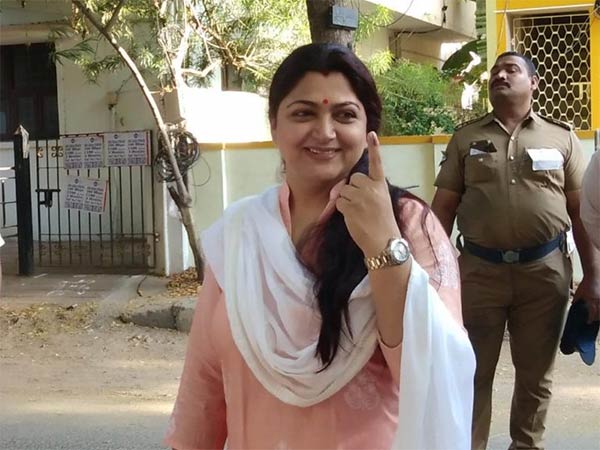 Congress spokesperson Khushboo request to vote in lok sabha polls Congress spokesperson Khushboo request to vote in lok sabha polls