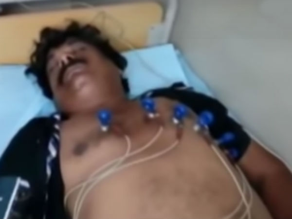 Actor Mansoor Ali Khan admitts in Hospital Actor Mansoor Ali Khan admitts in Hospital