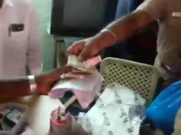 ADMK functionary arrested for bribing voters ADMK functionary arrested for bribing voters