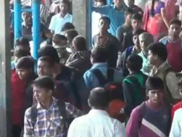 Andhra Pradesh election: People throng Hyderabad train stations Andhra Pradesh election: People throng Hyderabad train stations