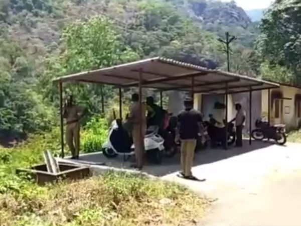 Policeman suicide due to love failure in Manimutharu Policeman suicide due to love failure in Manimutharu