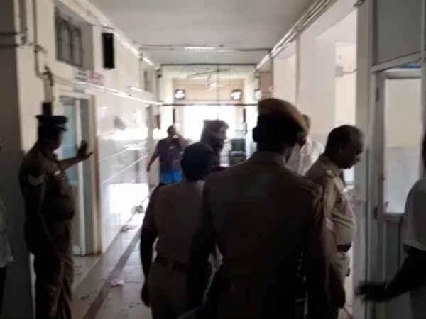 Employee murdered at Sivagangai government hospital Employee murdered at Sivagangai government hospital