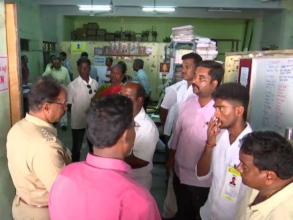Poll officers mistake force party agents to stage protest Poll officers mistake force party agents to stage protest