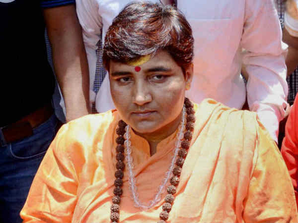 BJP banned Sadhvi Prakya to speak controversially BJP banned Sadhvi Prakya to speak controversially