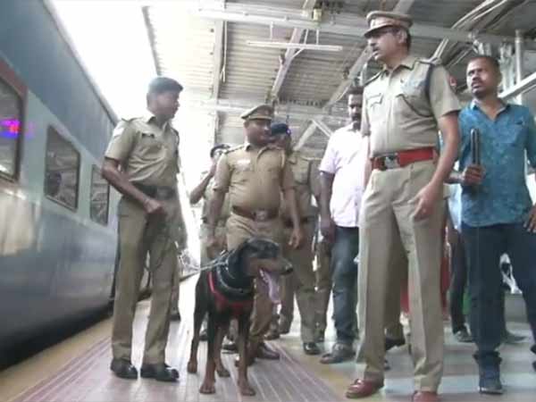 Bomb threats: Security increases in madurai railway stations Bomb threats: Security increases in madurai railway stations